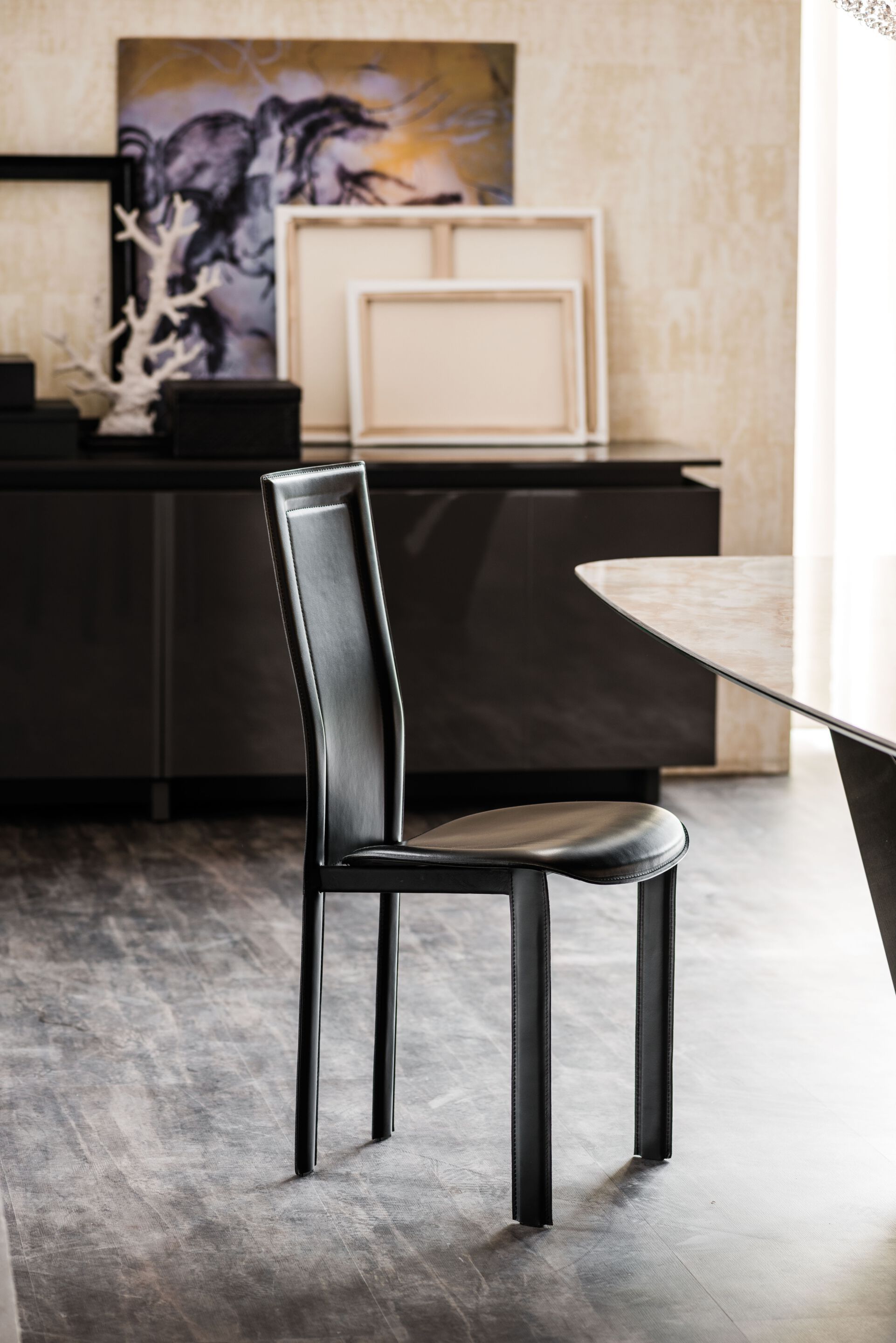 Кожаный стул Cattelan italia LARA ARCH-00073693 - Вид №7