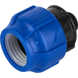 Муфта комбинированная ПНД Valfex 1/2"x32 мм НР 121001132012 89106757 STLM-2106599