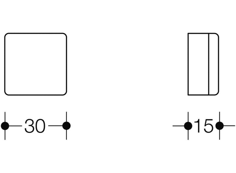 100XA611.15 буфер двери стены HEWI Serie 180 | Edelstahl  - Вид №3