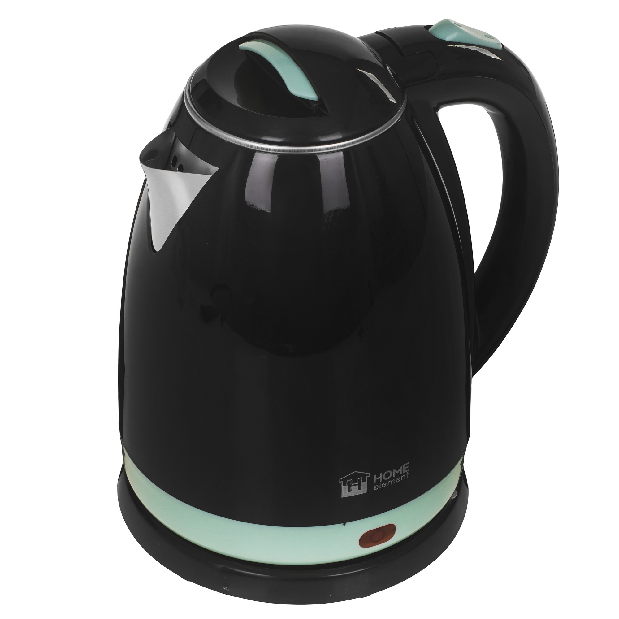 9091607 Электрочайник HOME ELEMENT HE-KT2303 черный/ментол черный STDN-0067640 - Вид №2