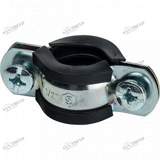 Хомут для труб с гайкой 1/2"( ⌀20-24) STOUT SAC0020000012