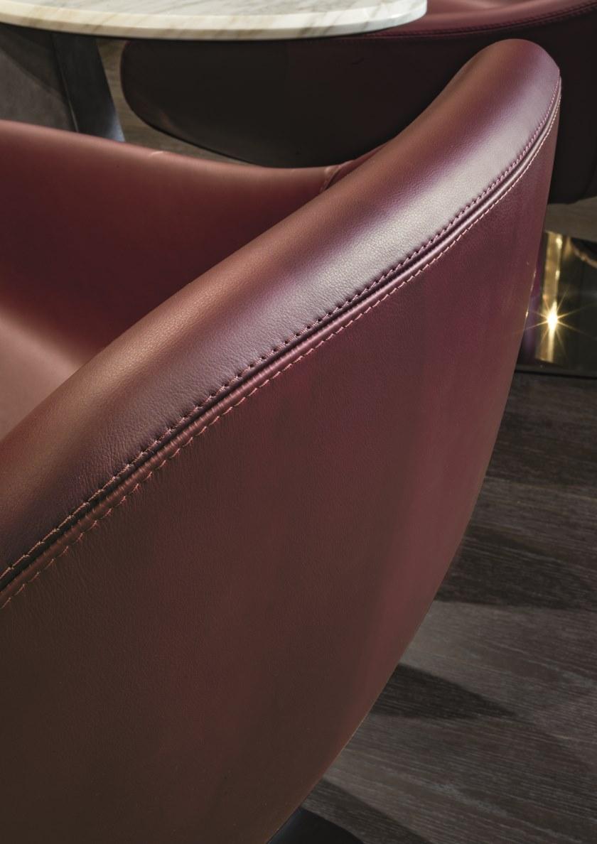 Longhi Вращающееся кресло из ткани Loveluxe 2019 – rhythm collection sun-id-1466992 - Вид №5