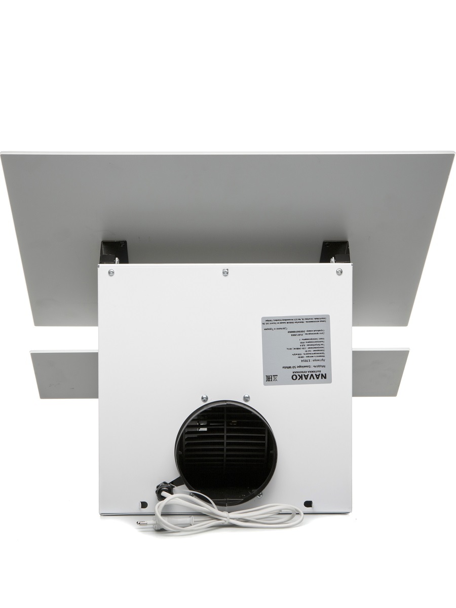 Вытяжка наклонная Envelope 50 White NAVAKO 17014 - Вид №4