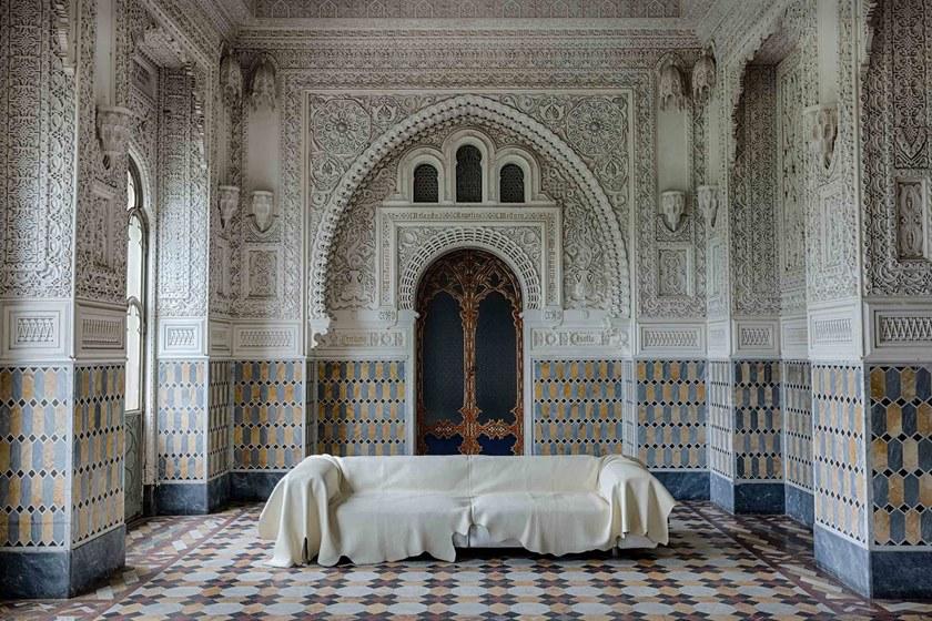 edra 3-х местный кожаный диван  Gran khan  - Вид №1