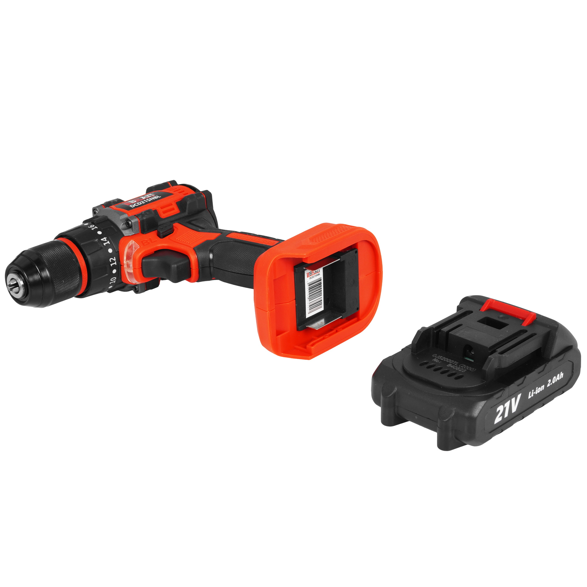 Дрель-шуруповерт BRAIT DCD21SNBL 9230664 STDN-0026571 - Вид №5