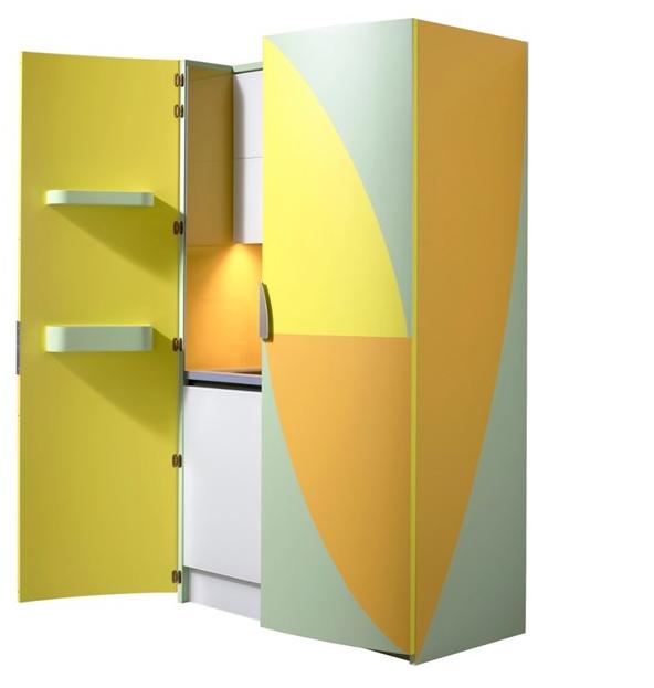 sanwacompany Лакированная мини-кухня Hideaway sun-id-1345066 - Вид №5