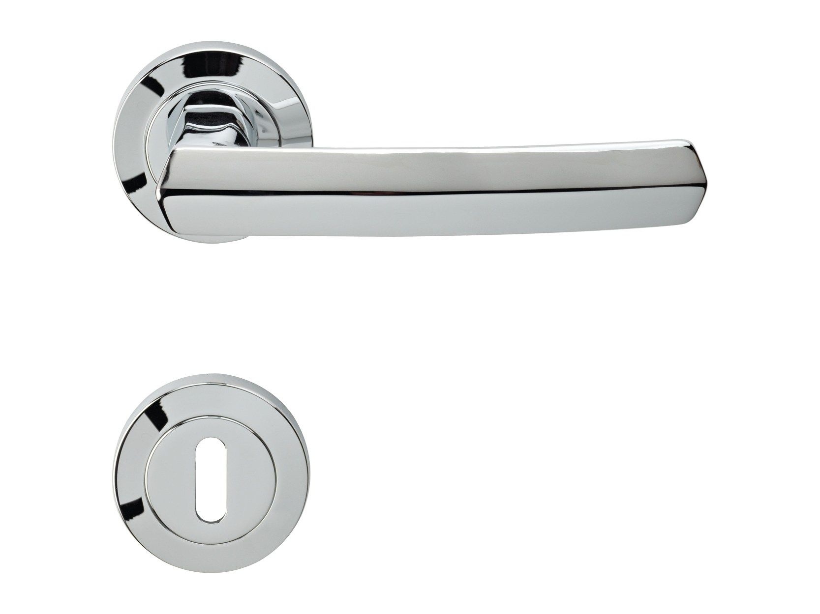 Классическая латунная ручка на розетке с насадкой LINEA CALI' ARCH-00153102