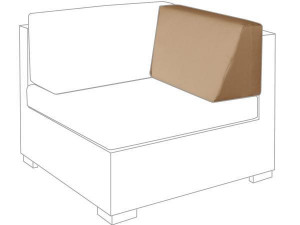 10.00.1421 Боковая подушка углового модуля правая outdoor sahara Mbm