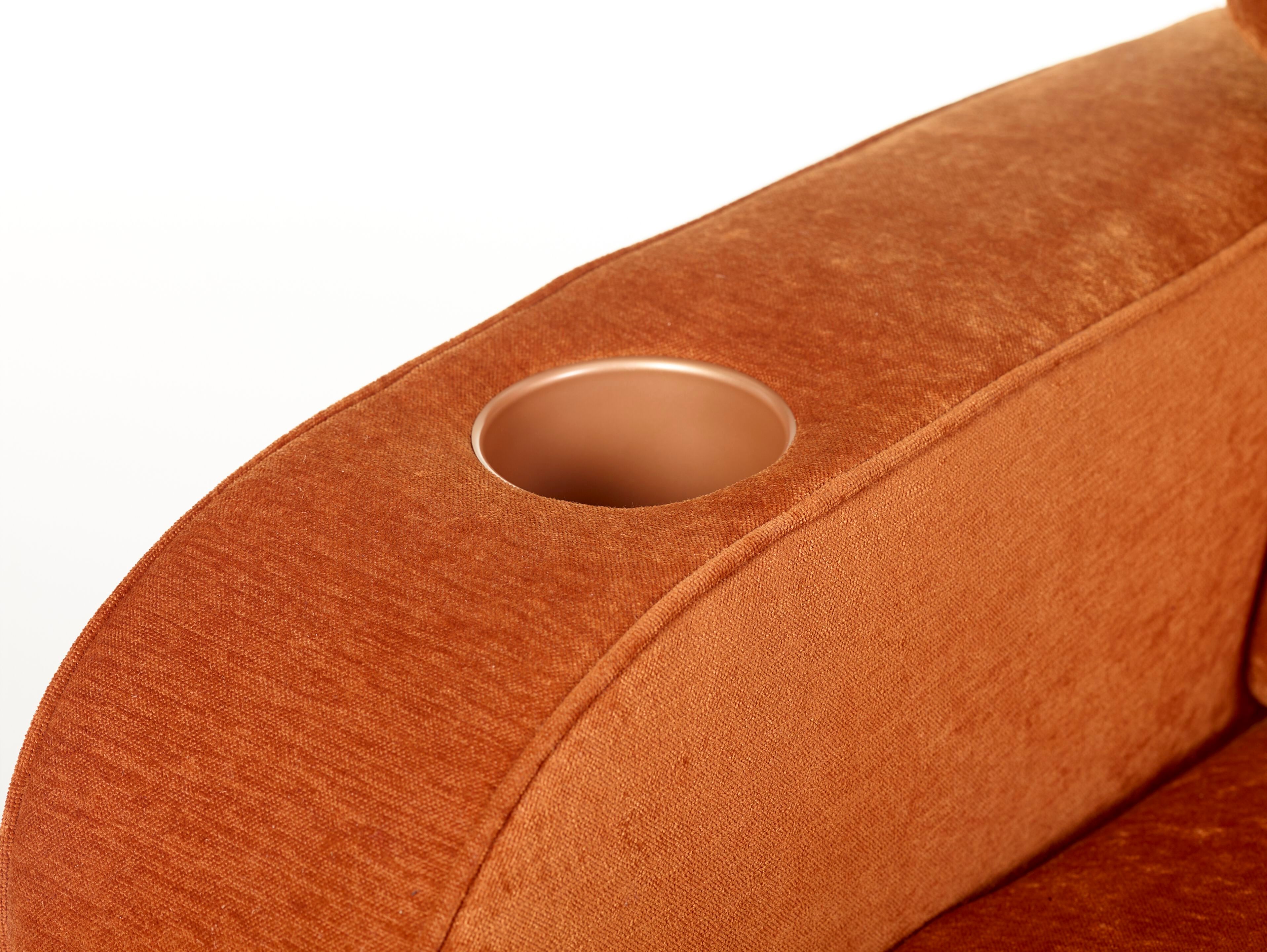 Тканевое кресло для кинотеатра с подголовником CINEARREDO BARBERINI MORETTO ARCH-00111386 - Вид №9