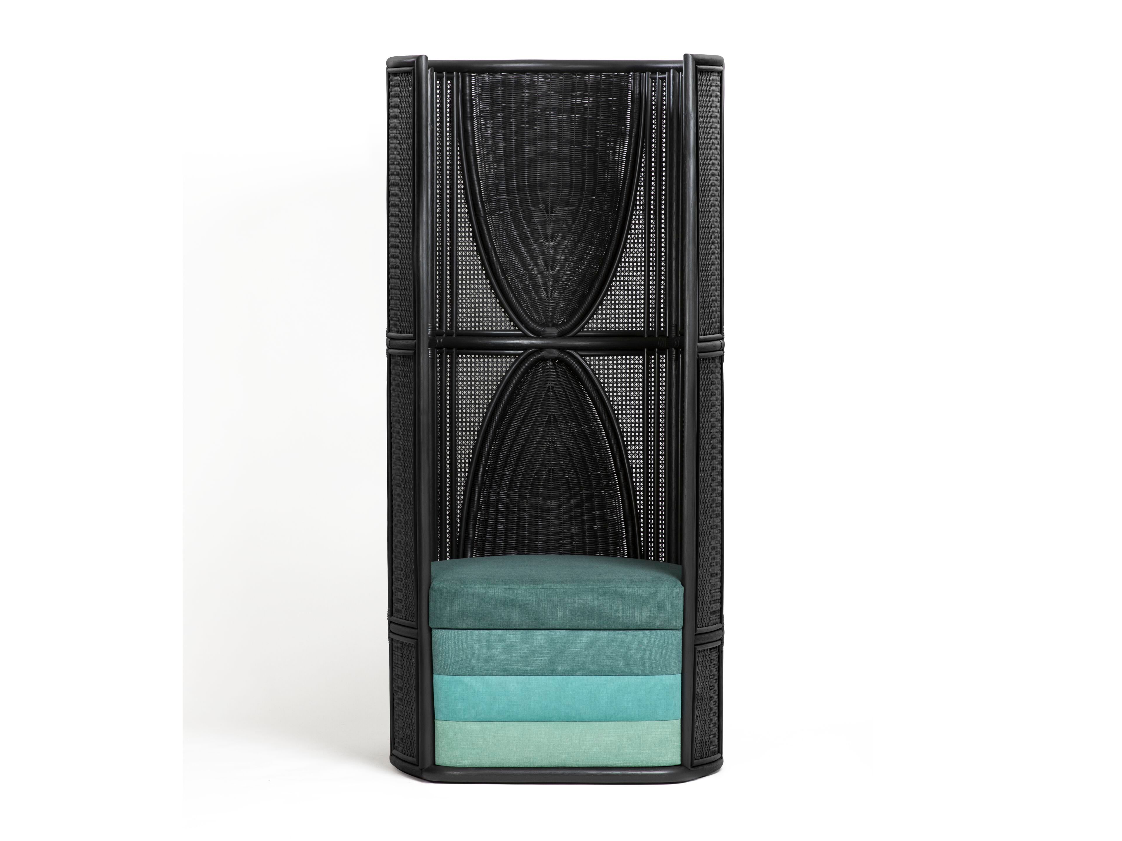 Кресло с высокой спинкой Bottega Intreccio LISETTA ARCH-00029339 - Вид №3