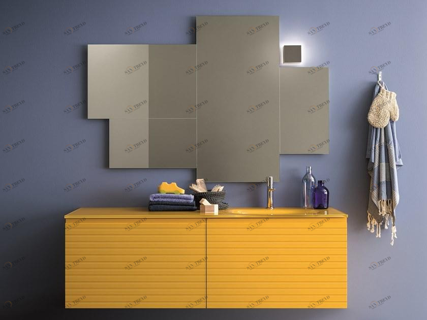 Birex Лаковая тумба под умывальник с ящиками Memento sun-id-1347858