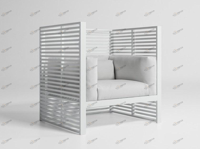 GANDIABLASCO Садовое кресло из ткани с высокой спинкой Dna sun-id-1501887