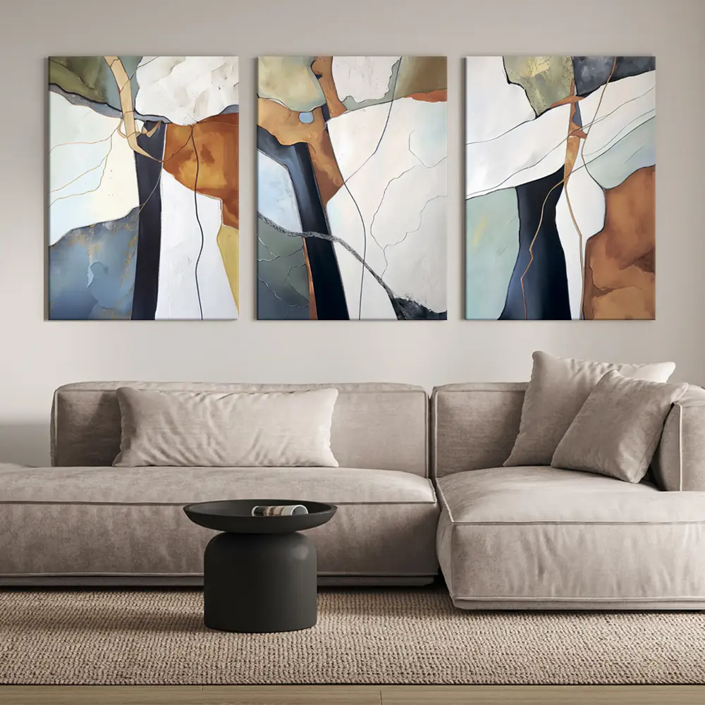 Santreyd Модульная картина Витраж - современное искусство для интерьера 89394674 STLM-1374905 - Вид №3