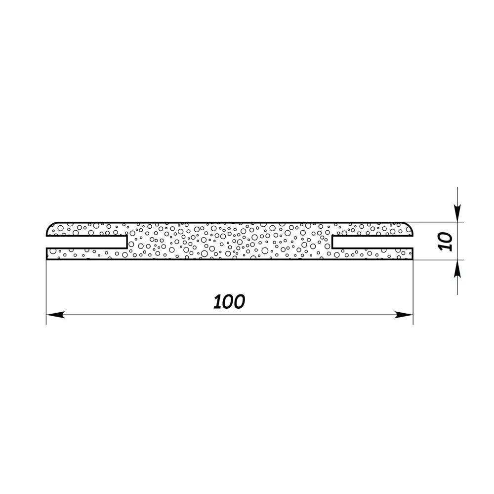 Добор Дуб Шуя телескопический 2070x100x10 мм ПВХ цвет коричневый KREAFORTA STLM-2055428 - Вид №3