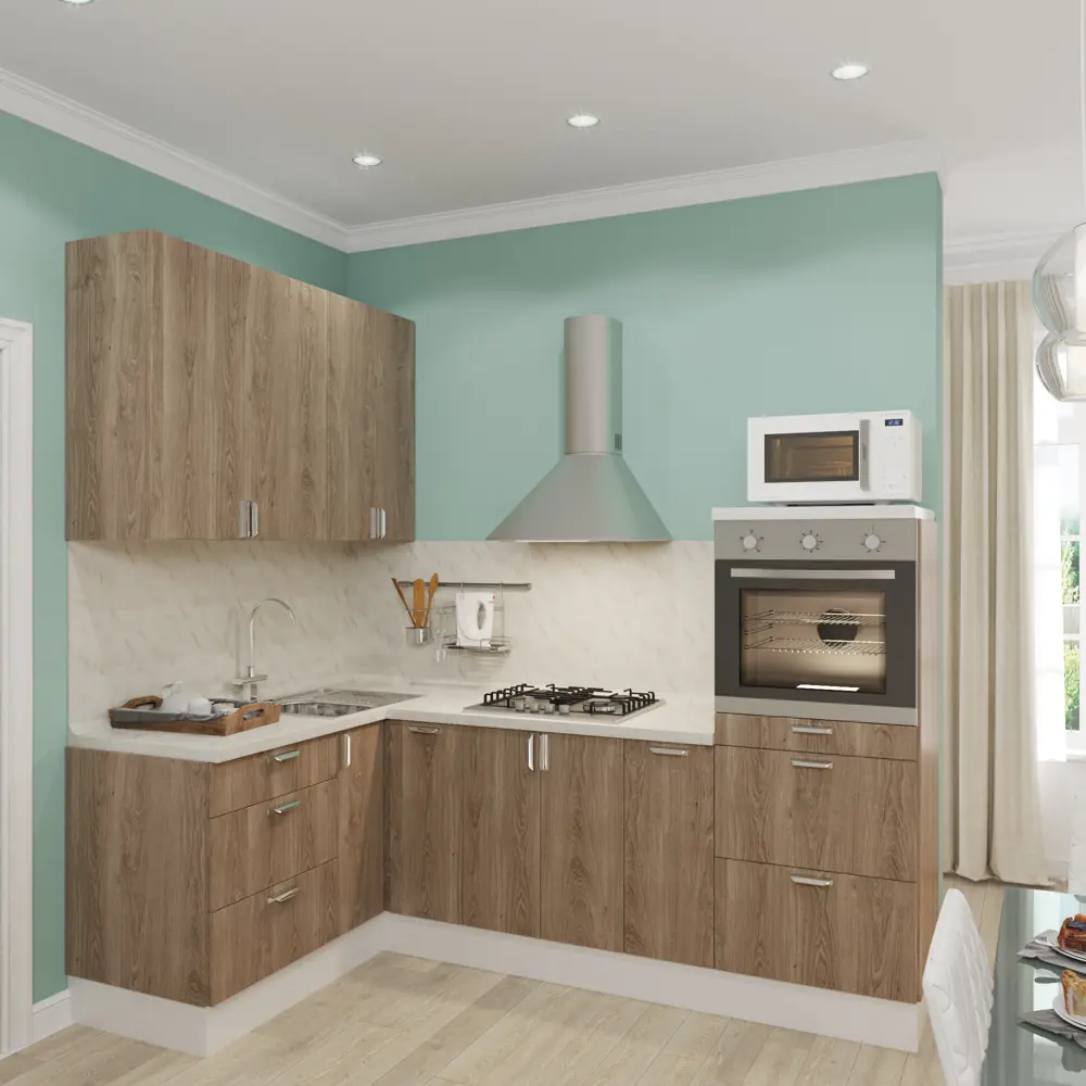 Дверь для шкафа Delinia «Вереск» 60x70 см, ЛДСП, цвет бежевый STLM-2117791 - Вид №2