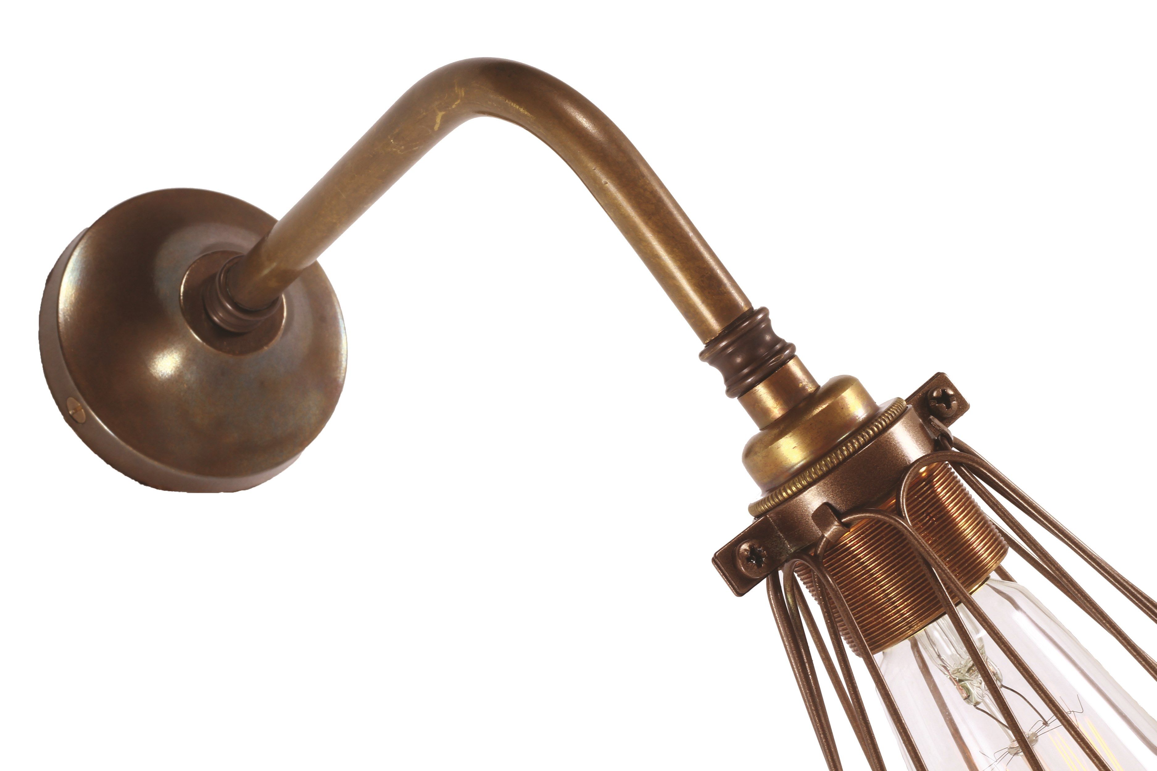 Настенный светильник ручной работы из латуни Mullan Lighting Praia ARCH-00133675 - Вид №6