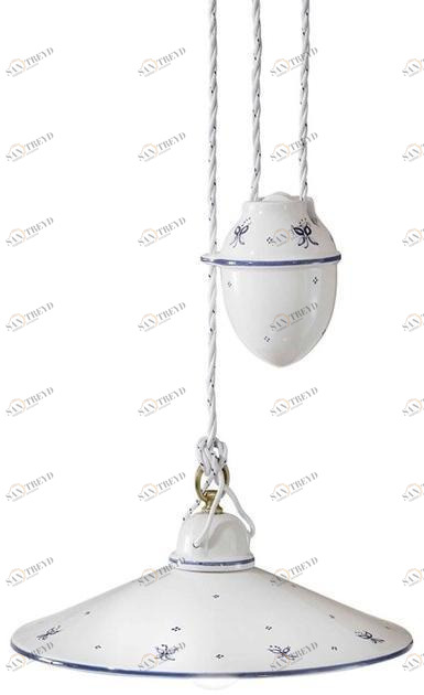 FERROLUCE Регулируемый керамический подвесной светильник Asti C055 - c056