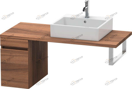 DS533007979 DuraStyle Шкафчик для консоли Орех натуральный, декор Duravit