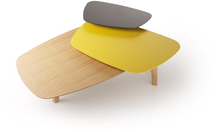 TREKU Низкий деревянный журнальный столик Lore sun-id-1378674 - Вид №3