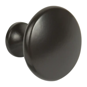 Мебельная ручка-кнопка 161 25x30 мм цвет кофе