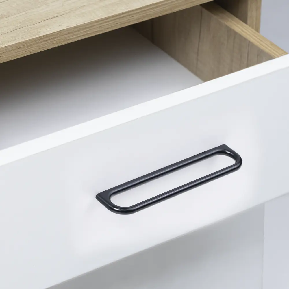 INSPIRE Ручка мебельная врезная 160 мм черный матовый для коллекции Лион 88021695 STLM-1096421 - Вид №5