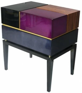 Malabar Прямоугольная тумбочка из дерева с ящиками Proportion