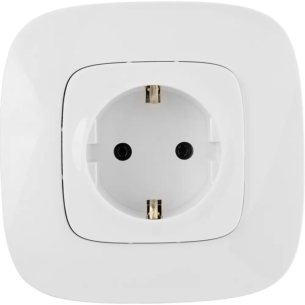 Розетка Legrand Valena Allure 2 контакта с заземлением цвет белый STLM-2147174 - Вид №6
