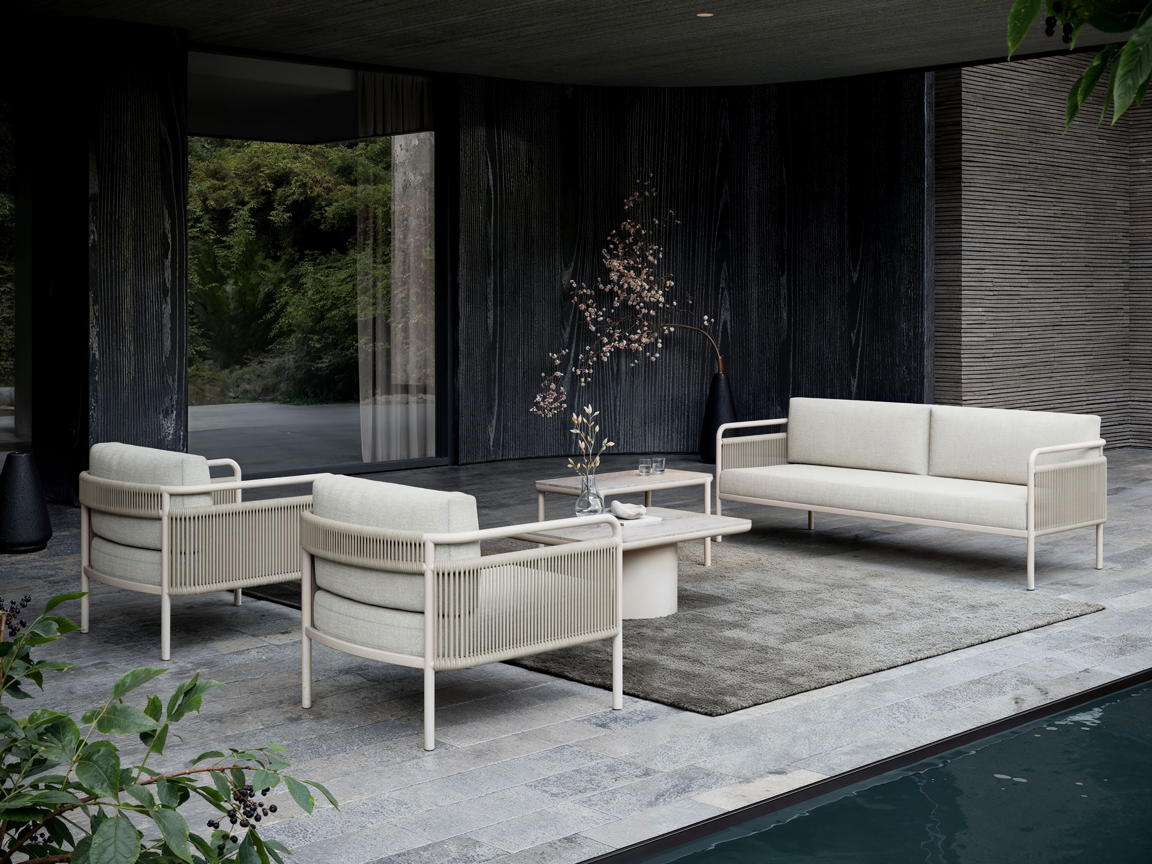 Алюминиевый прямоугольный садовый столик SNOC ссылка ARCH-00027367 - Вид №4