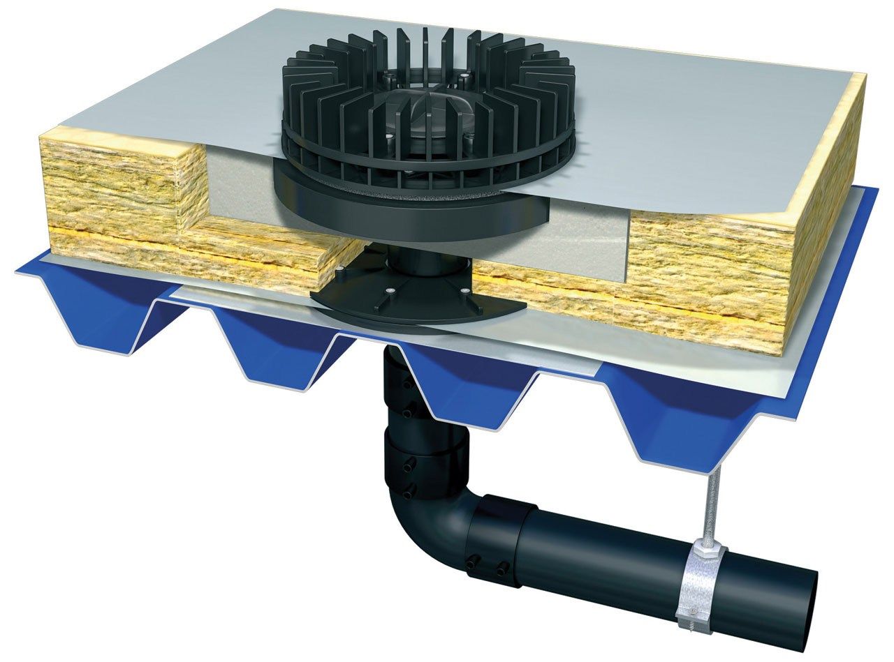 Полиэтиленовая водосточная труба WAVIN ITALIA QUICKSTREAM ARCH-00083231 - Вид №3