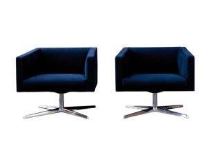 Съемное кресло со спицами из ткани