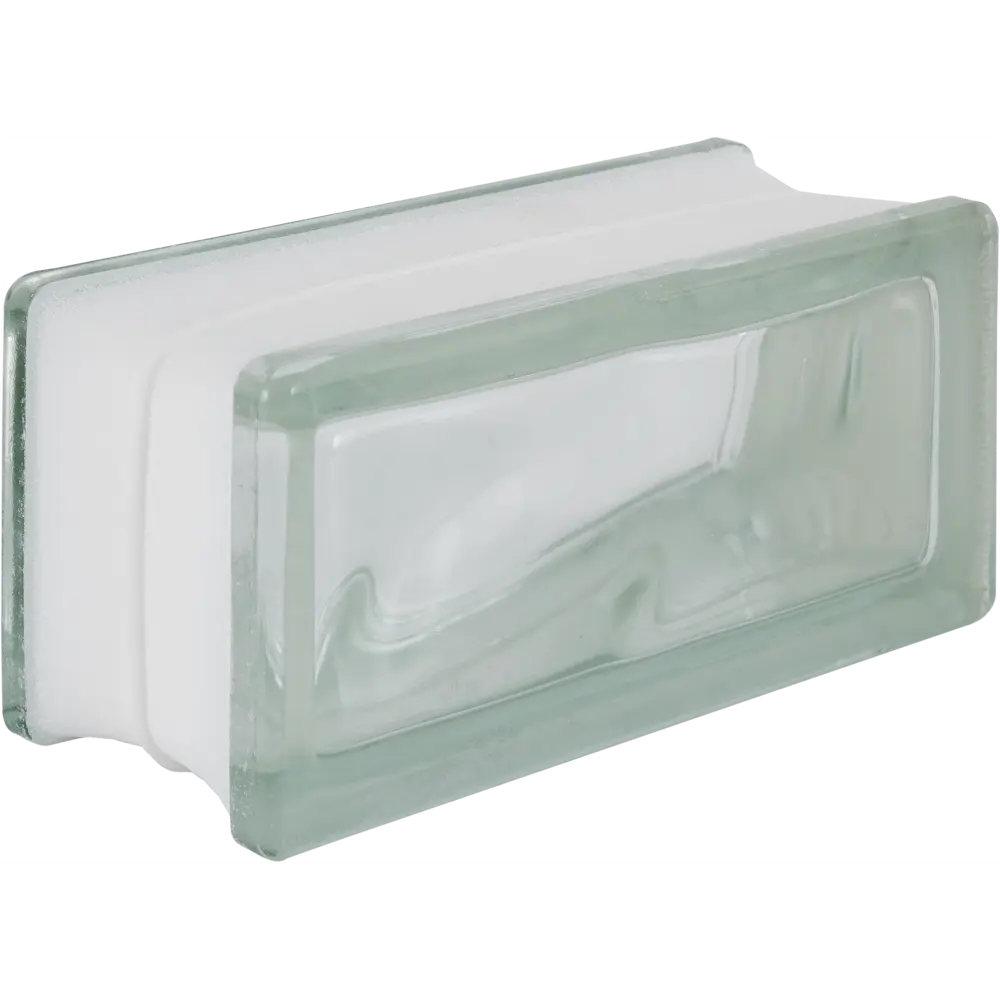 Стеклоблок Волна половина Santreyd STLM-2209821