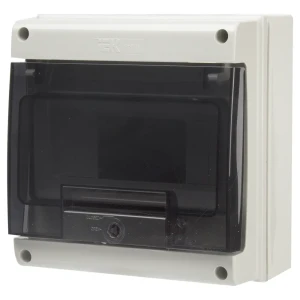 Щит распределительный навесной IEK Home КМПн-8 8 модулей IP66 пластик 15619535 STLM-2091232