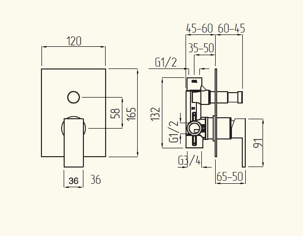 25401 Смеситель Migliore Kvant  - Вид №1