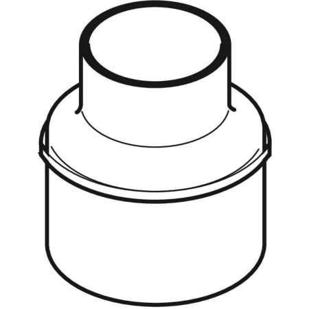 310.082.14.1 Переход концентрический Geberit Silent-db20 Geberit  - Вид №1