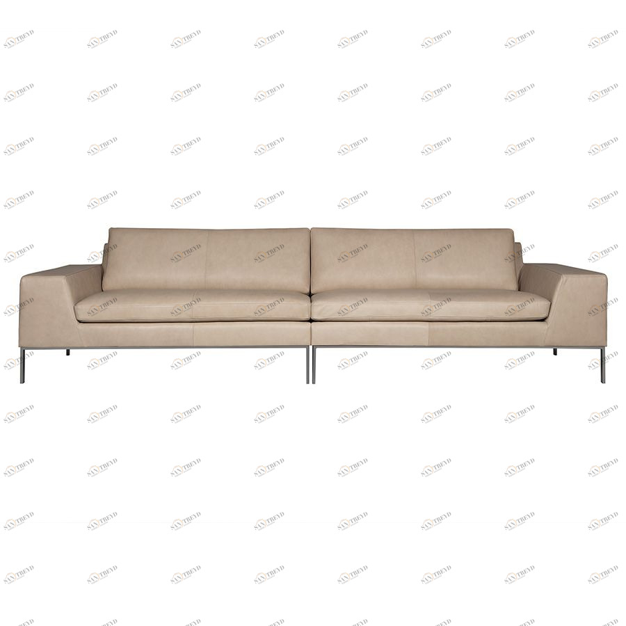 Диван Justus, четырехместный, молочный Sits S1291