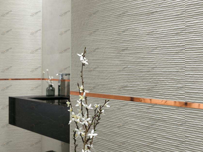 FAP ceramiche Белая керамическая трехмерная поверхностная плитка для интерьеров Color line sun-id-1352800