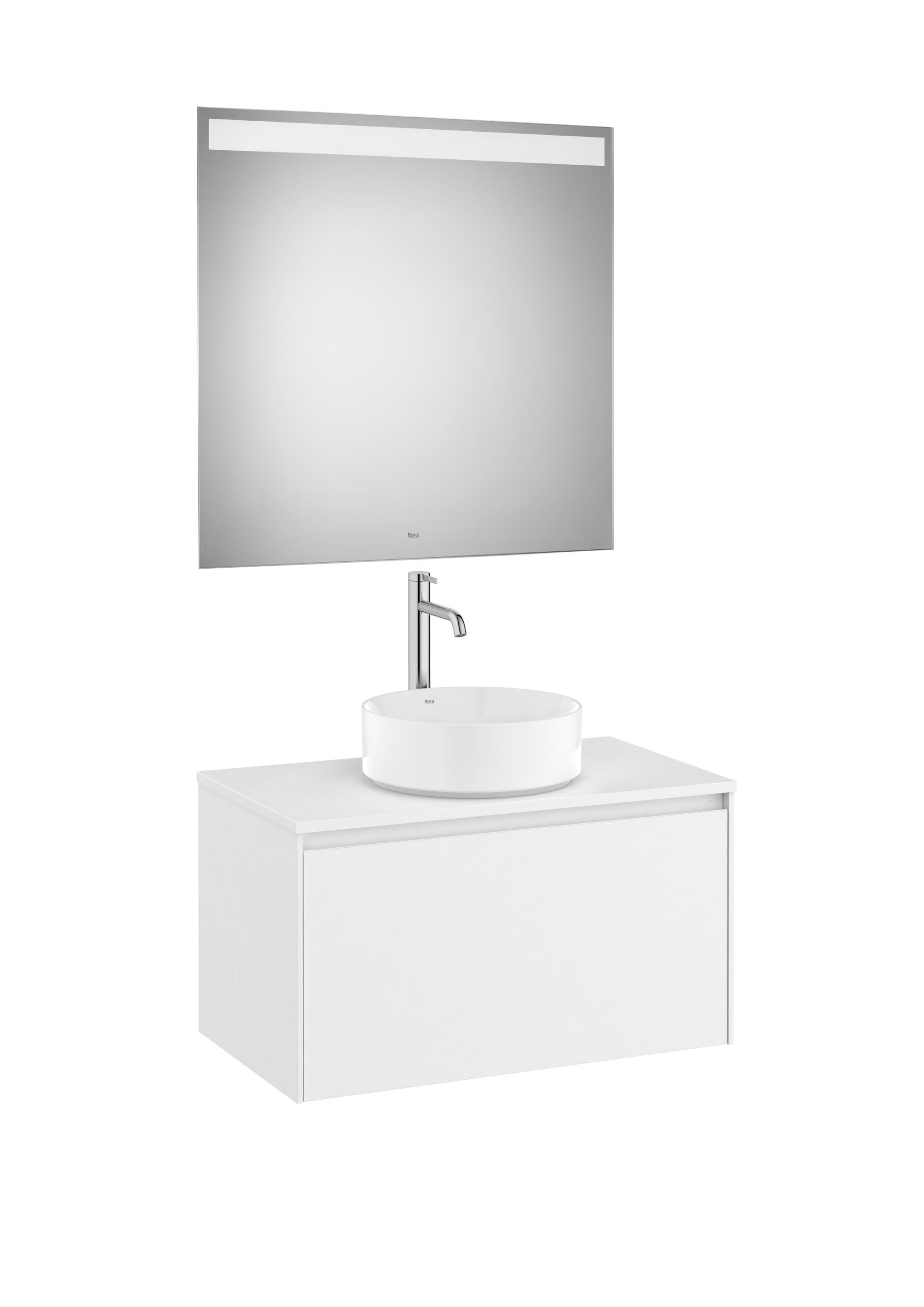 Деревянный одиночный умывальник с зеркалом Roca Ona ARCH-00036665 - Вид №31