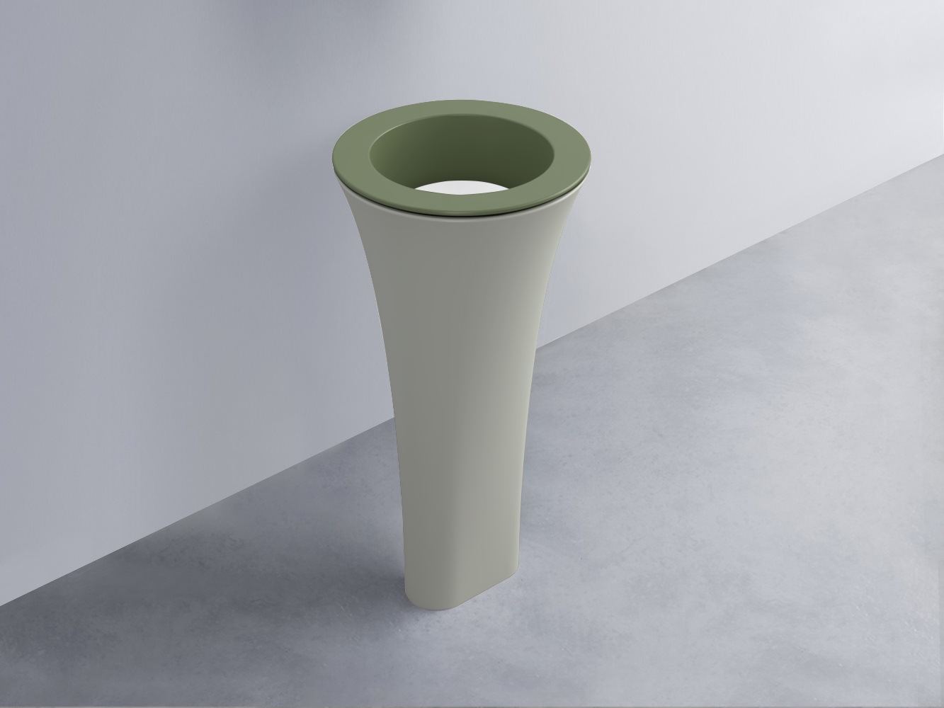 AMLA45-AG+AMPILT-BL+AMCOLT-PM Раковина Amedeo Tondo отдельностоящая cielo Enjoy + Amedeo Ceramica Cielo