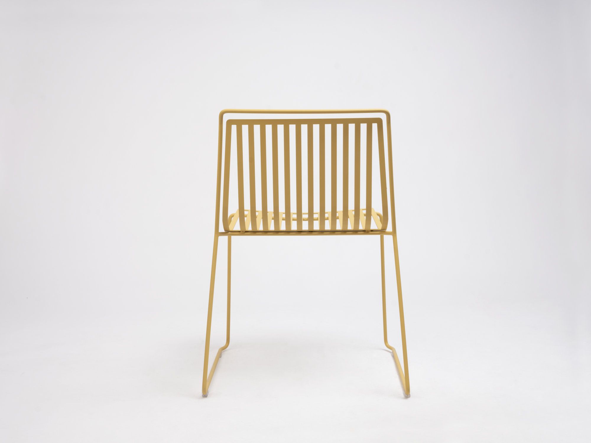 Стальной салазок штабелируемый садовый стул ONDARRETA Alo ARCH-00073956 - Вид №4