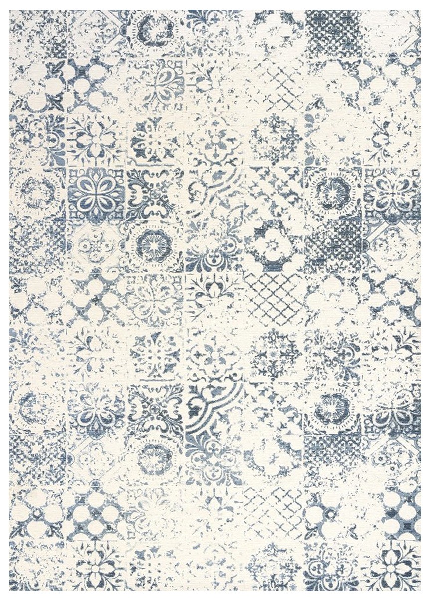 2000983221193 Ковер Siena Ivory Blue (C1237) CARPET DECOR Magic Home 