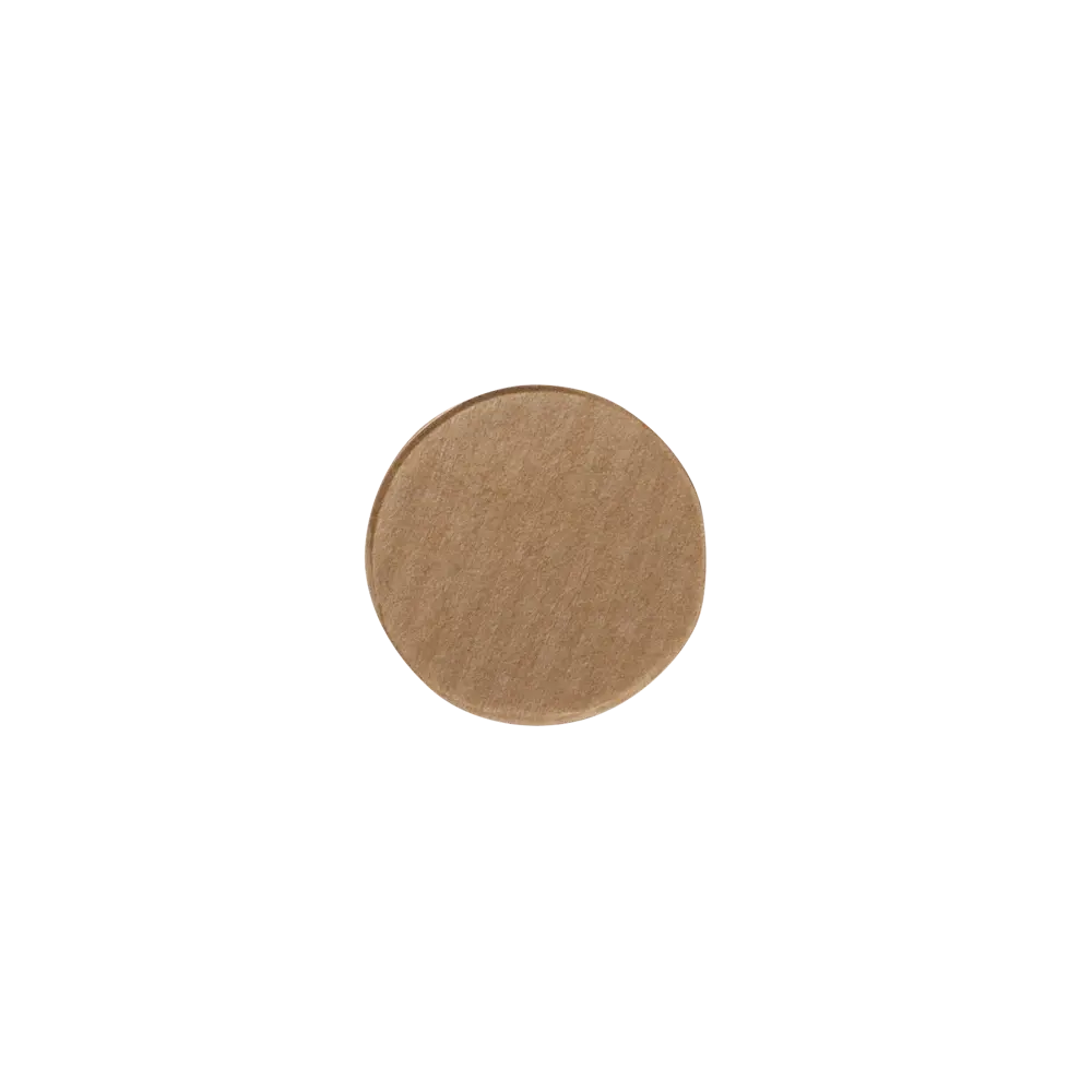 Накладки Standers 22 мм ПВХ круглые прозрачные 8 шт STLM-2101111 - Вид №1