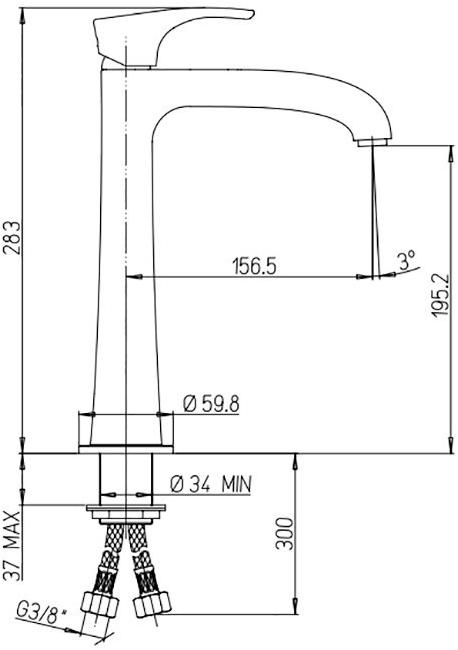 Paini Lady 89BY579 смеситель для кухни - Вид №1