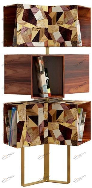 Malabar Книжный шкаф из розового дерева sun-id-1366014