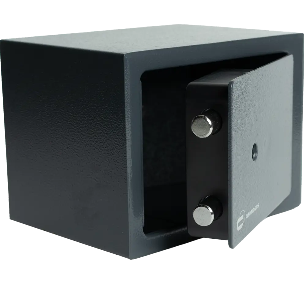 Сейф встраиваемый малый Standers ключевой замок 4 л STLM-2053116 - Вид №2