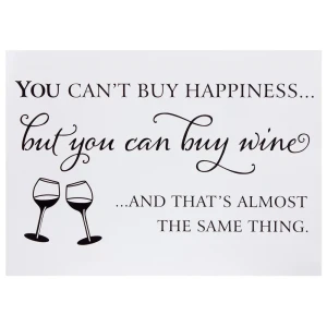 Наклейка You can buy wine 18764640 STLM-2117386