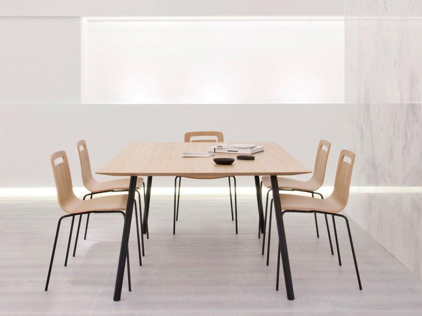 Viccarbe Штабелируемый деревянный стул Klip sun-id-1390597 - Вид №5