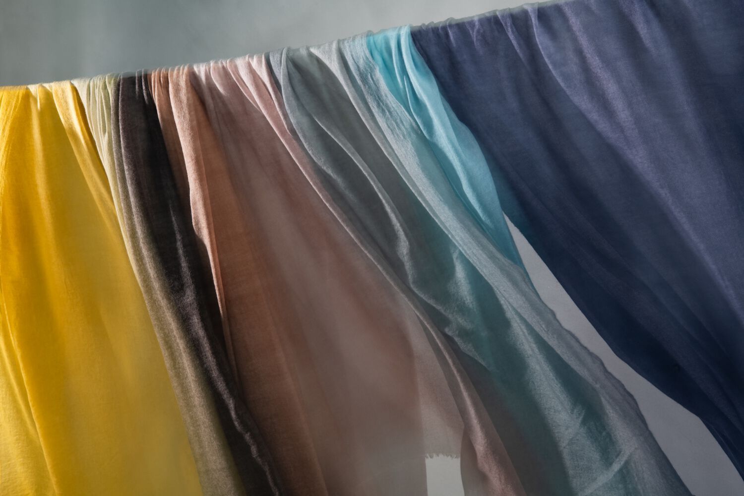 Кашемировый шарф Society Limonta PAL TWILL ARCH-00101737 - Вид №8