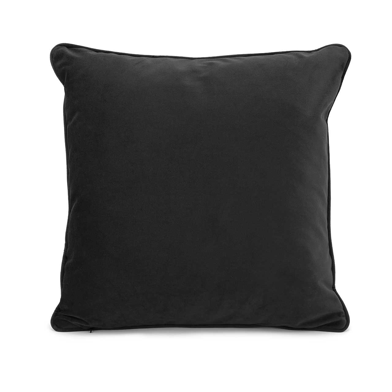 700490-90 ABHIKA ПОДУШКА GOTHA EDGE 50X50X13 BLACK 