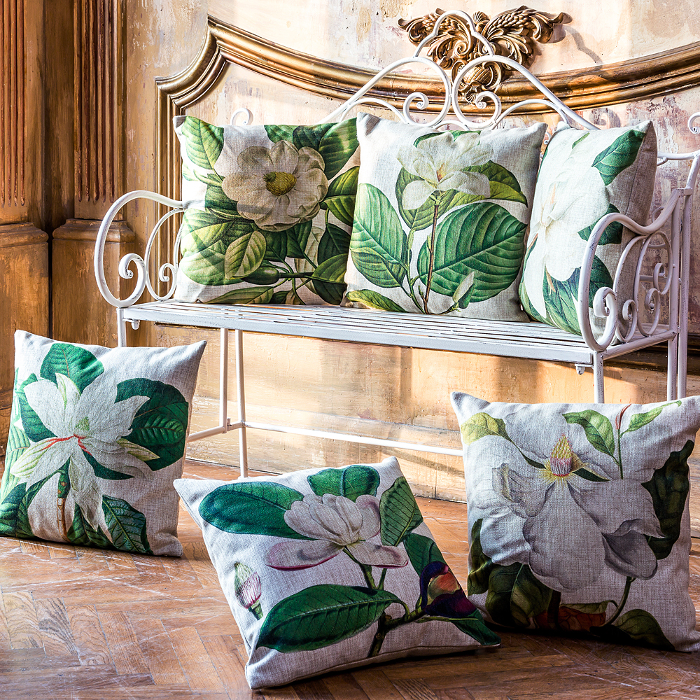 2718967 Интерьерная подушка «Цветочный перфоманс», версия 20 Object Desire  - Вид №1