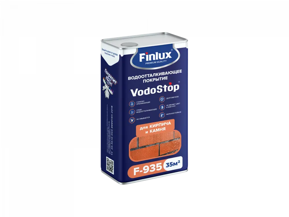 91209271 Водоотталкивающее покрытие Finlux F-935 для кирпичей 35м² STLM-1018035
